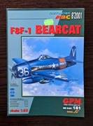 KARTONOWE ABC 8/2001 - F8F-1 BEARCAT