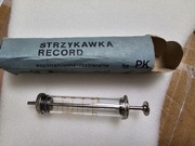 Strzykawka szklana całoszklana 5cm3 ze stożkiem