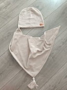 Czapka z chustą dla dziewczynki 