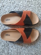 MELISSA KLAPKI SANDAŁY ENERGY AD BLACK BEIGE r.38