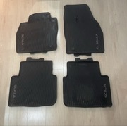 Oryginalne Dywaniki gumowe skoda scala komplet 