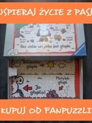 Bez Ciebie Wszystko Jest Głupie puzzle 1000 ravensburger kompletne ułożone