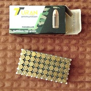 Łuski - 50 łusek 9x19 + pudełko + koszyczek TURAN 124 g