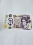 Banknot 20 gbp Polimerowy 