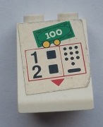 Lego 3678apb02 Skos 65 2x2x2 Bankomat ( Naklejka ) 6562