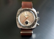 Ruhla Chronograf niemiecki (NRD) zegarek vintage