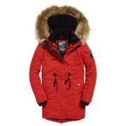 SUPERDRY RED PARKA NEW 42