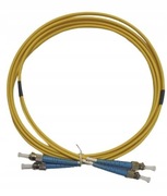 Kabel światłowodowy ST do ST   LSZH 09 125µ żółty DIgitus  10 metrów 
