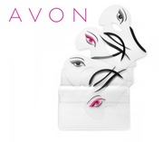 W ZESTAWIE CZTERY SZABLONY DO MAKIJAŻU OCZU EYELINEREM OD AVON