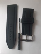 Pasek do zegarka gumowy 28 mm+gratis 