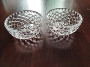 Kryształowe miseczki do deseru PRL 2 szt.