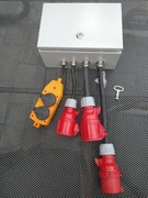 Rozdzielnica budowlana metalowa solidna 32A IP65