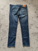 Dżinsy jeansy spodnie Levis 511 w34 l34 34/34 slim fit stan BDB