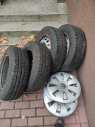 Koła z oponami zimowymi 205/65 R16C