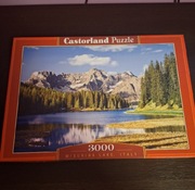 Puzzle 3000 el. Jezioro Misurina, Italia Castor