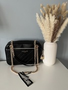 River Island czarna torebka nowa z łańcuszkiem city bag klasyczna na ramię