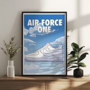 Plakat ,,Air force one’’ a4 a3