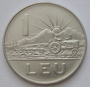 Rumunia 1 leu 1966 - stan menniczy -