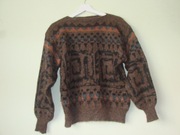 Escada sweter Vintage , wełna moher , dzianina, S 36 M