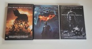 Filmy DVD Batman Początek & Mroczny Rycerz & Mroczny Rycerz Powstaje 
