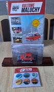 Kultowe Maluchy nr 1 + komplet przypinek - nowe, gazetka 1:43