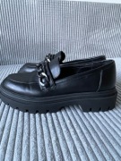 Czarne mokasyny Catwalk 37