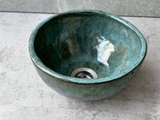 Umywalka rękodzieło Ø 23 cm/ donica ogrodowa II Gat