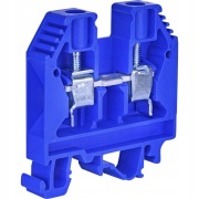Złączka szynowa gwintowa 10mm2 niebieska VS 10 PA N