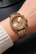 Elegancki zegarek Geneva – różowe złoto