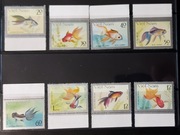 !!! WIETNAM ZŁOTE RYBKI+MARGINES 8szt...KOMPLETNA SERIA...CZYSTE**!!!