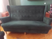 Komplet kanap typu uszatek 2 i 3-osobowa