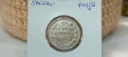Rosja - Imperium 20 Kopiejek,Ag. 1914r.BC.Stan Ideał !