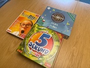 GRY EDUKACYJNE MILIONERZY (FAUNA I FLORA), KALAMBURY, 5 SEKUND JUNIOR 6+