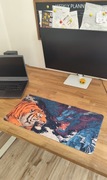 Podkładka Pod Mysz Myszkę Dla Graczy Tygrys  30x60cm