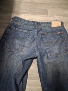 BIG STAR JEANSY MĘSKIE Z PROSTĄ NOGAWKĄ GRANATOWE COLT 334 W34 L32