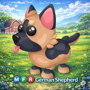 Adopt Me – MFR German Shepherd | Mega Neon Fly Ride | Roblox