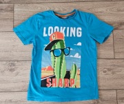 Bluzka t-shirt kaktus wakacje look 146/152 cm 11/12 lat