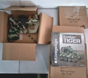 Königstiger 1:16 Hachette - Metalowe Gąsienice, Wieża, Zeszyty (Zestaw)