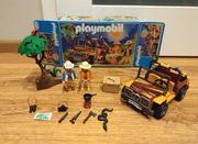 Playmobil 3018 Wyprawa do Dżungli UNIKAT Vintage 1998 rok +GRATIS 4 figurki