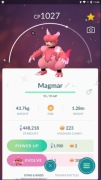 Pokemon GO trade shiny Magmar