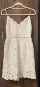 Sukienka koronka gipiura H&M 36