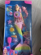 Syrenka ze świecącym ogonem