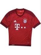 Czerwona Koszulka piłkarska BAYERN MONACHIUM F.C 2017 / 2018 Adidas S