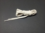 Sznurowadła 100 cm bawełniane brudna biel