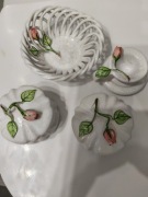 kolekcja ceramiczna  Zestaw ozdób ceramicznych - rękodzieło ceramiczne