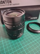 Voigtländer Nokton 17,5mm f/0.95 M43 – stan idealny, oryginalne opakowanie