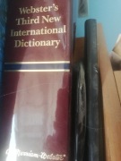 Websters.'s  third New international dictionary!!!