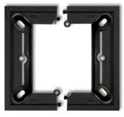 Moduł rozszerzający puszkę natynkową seria DECO/MINI 12DPU-2 CZARNY
