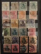 Duża kolekcja 415 znaczków Niemcy Deutsches Reich DDR Germania PERFIN!!!