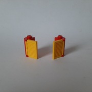 Lego dwa komplety 3581 3582 okno okiennica 